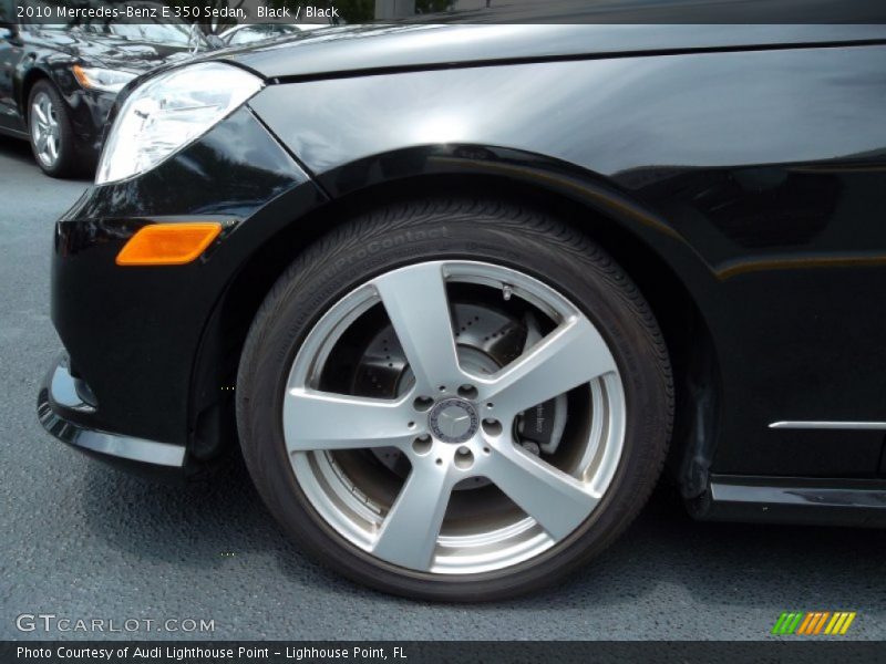 Black / Black 2010 Mercedes-Benz E 350 Sedan
