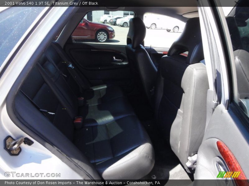 Titanium Grey / Off Black 2001 Volvo S40 1.9T SE