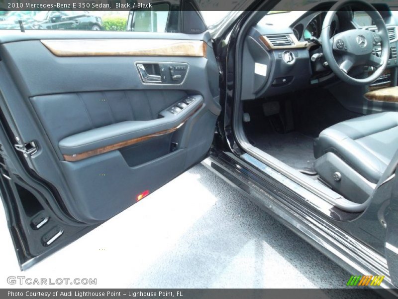 Black / Black 2010 Mercedes-Benz E 350 Sedan