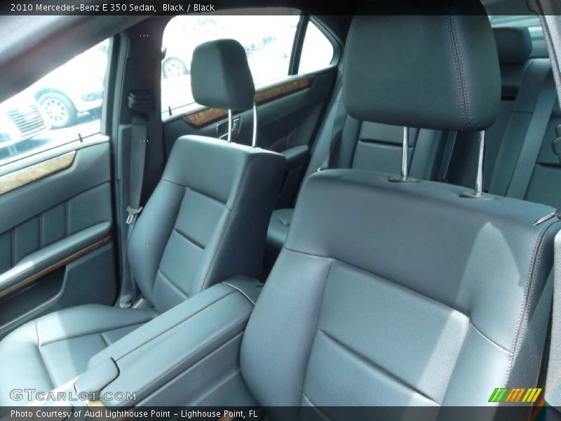 Black / Black 2010 Mercedes-Benz E 350 Sedan