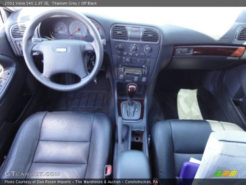 Titanium Grey / Off Black 2001 Volvo S40 1.9T SE