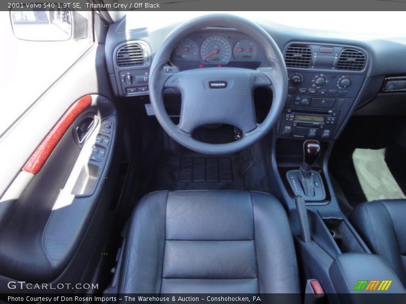Titanium Grey / Off Black 2001 Volvo S40 1.9T SE