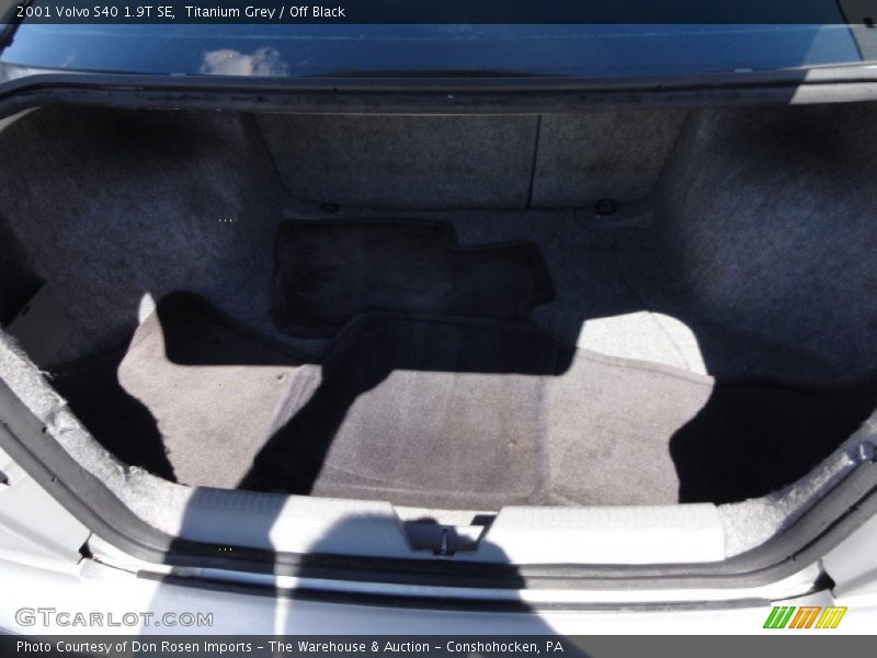 Titanium Grey / Off Black 2001 Volvo S40 1.9T SE