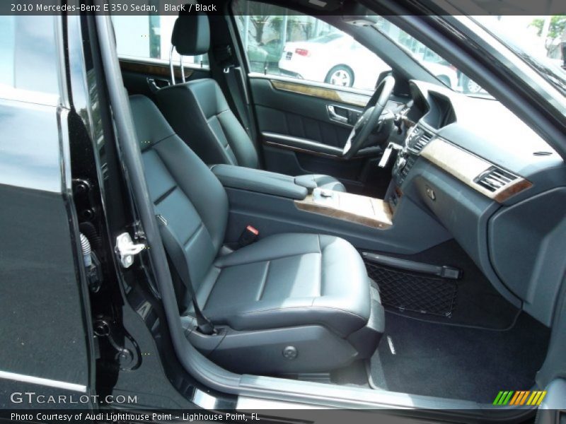 Black / Black 2010 Mercedes-Benz E 350 Sedan
