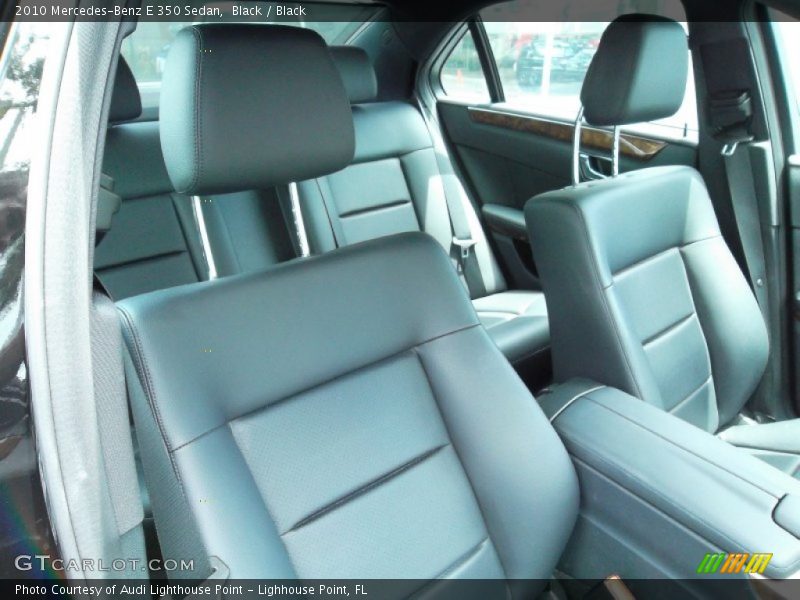 Black / Black 2010 Mercedes-Benz E 350 Sedan