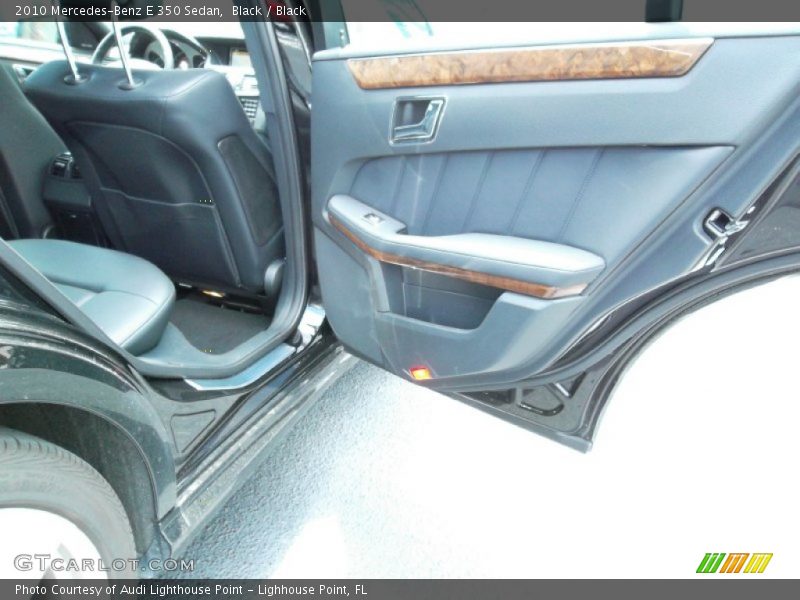 Black / Black 2010 Mercedes-Benz E 350 Sedan