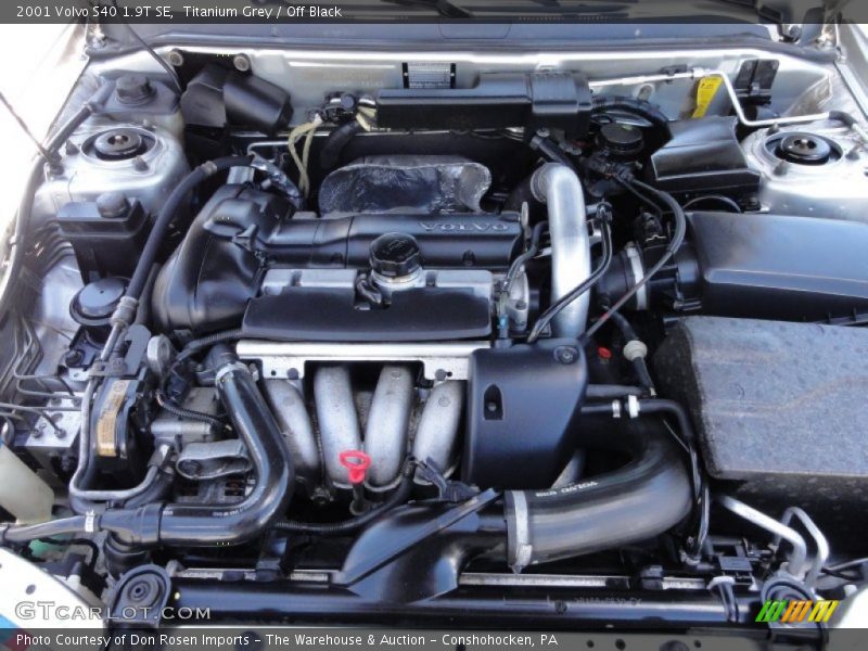  2001 S40 1.9T SE Engine - 1.9 Liter Turbocharged DOHC 16-Valve 4 Cylinder