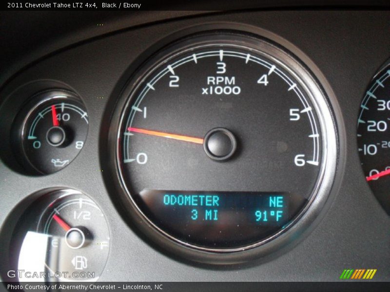 Black / Ebony 2011 Chevrolet Tahoe LTZ 4x4