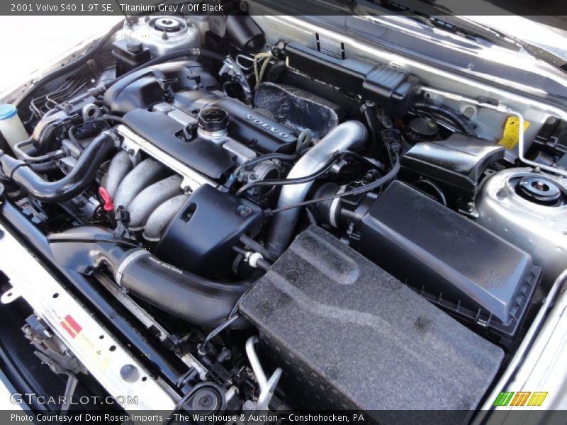  2001 S40 1.9T SE Engine - 1.9 Liter Turbocharged DOHC 16-Valve 4 Cylinder