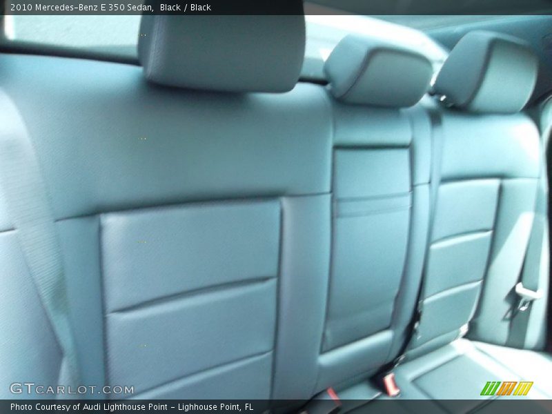 Black / Black 2010 Mercedes-Benz E 350 Sedan