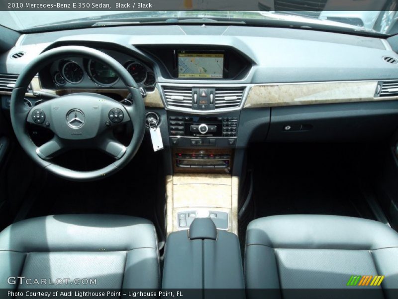 Black / Black 2010 Mercedes-Benz E 350 Sedan