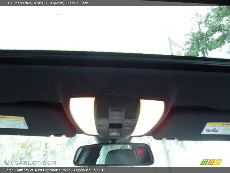 Black / Black 2010 Mercedes-Benz E 350 Sedan