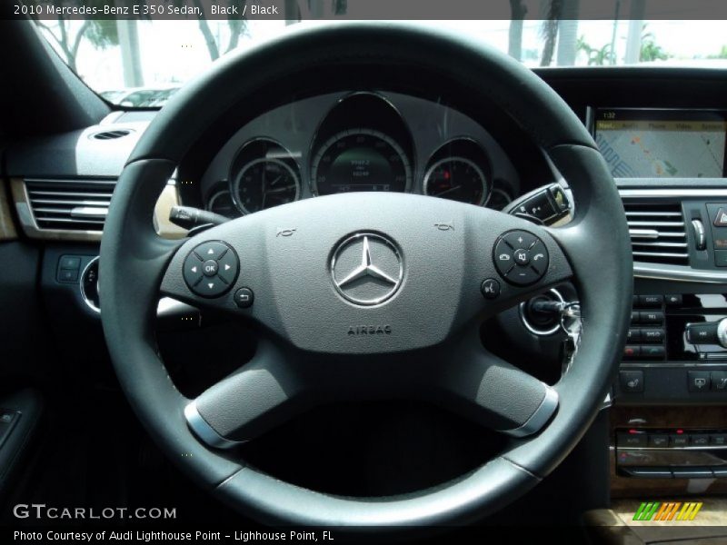 Black / Black 2010 Mercedes-Benz E 350 Sedan