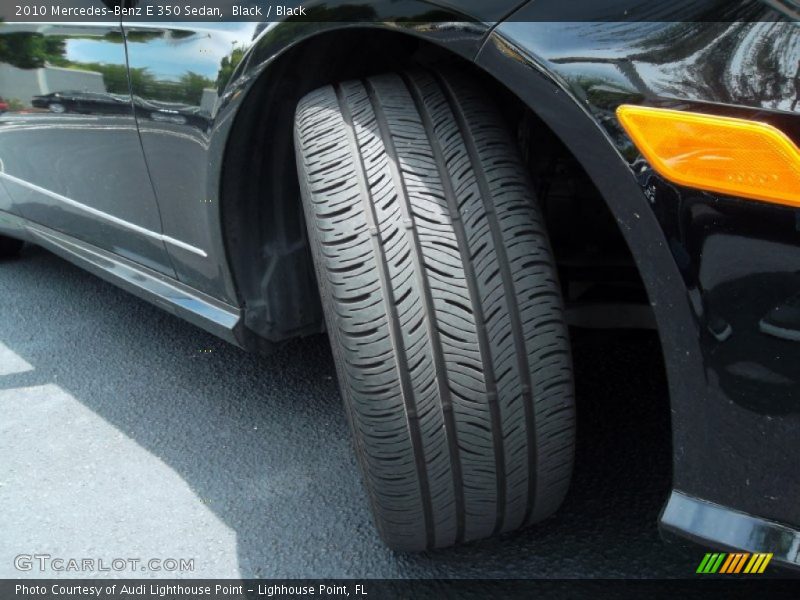 Black / Black 2010 Mercedes-Benz E 350 Sedan