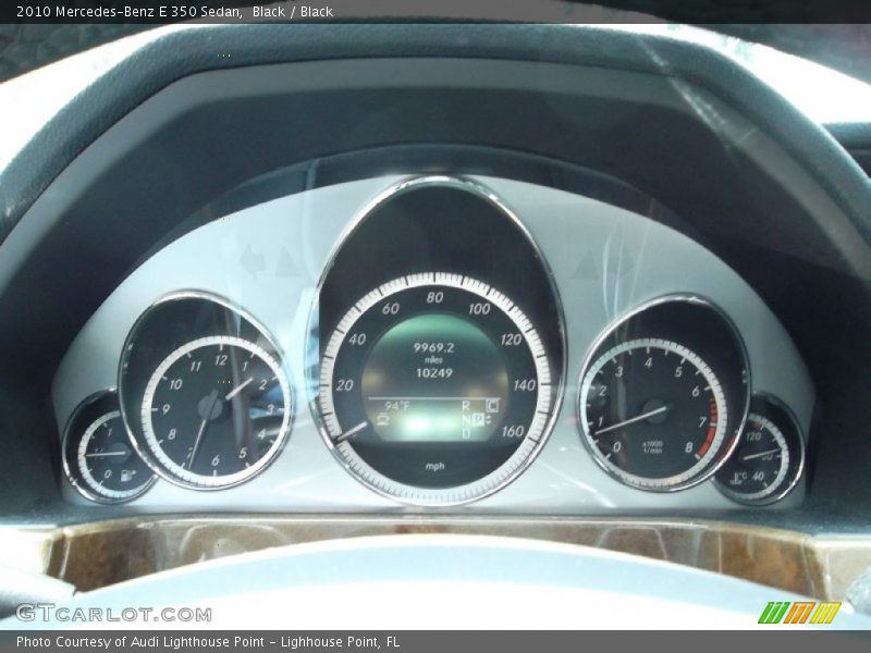 Black / Black 2010 Mercedes-Benz E 350 Sedan