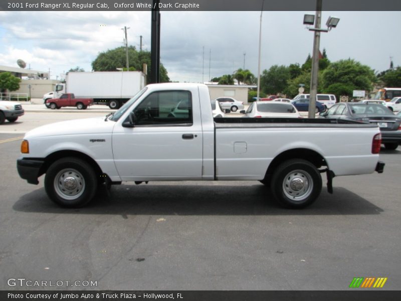 Oxford White / Dark Graphite 2001 Ford Ranger XL Regular Cab