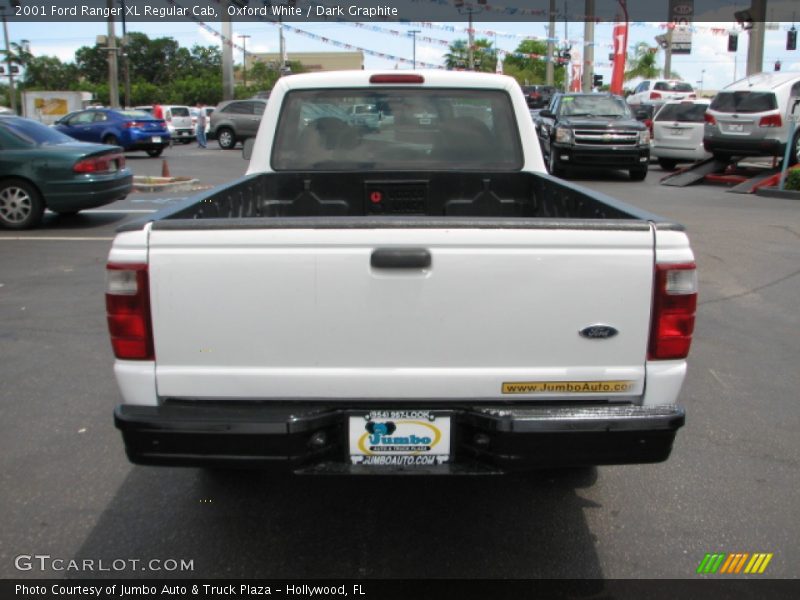 Oxford White / Dark Graphite 2001 Ford Ranger XL Regular Cab