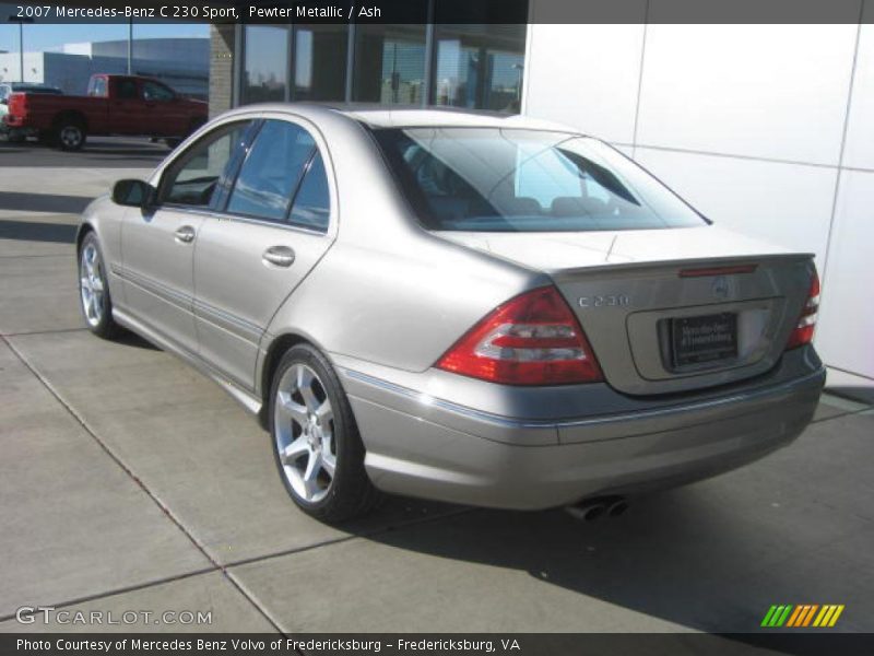 Pewter Metallic / Ash 2007 Mercedes-Benz C 230 Sport