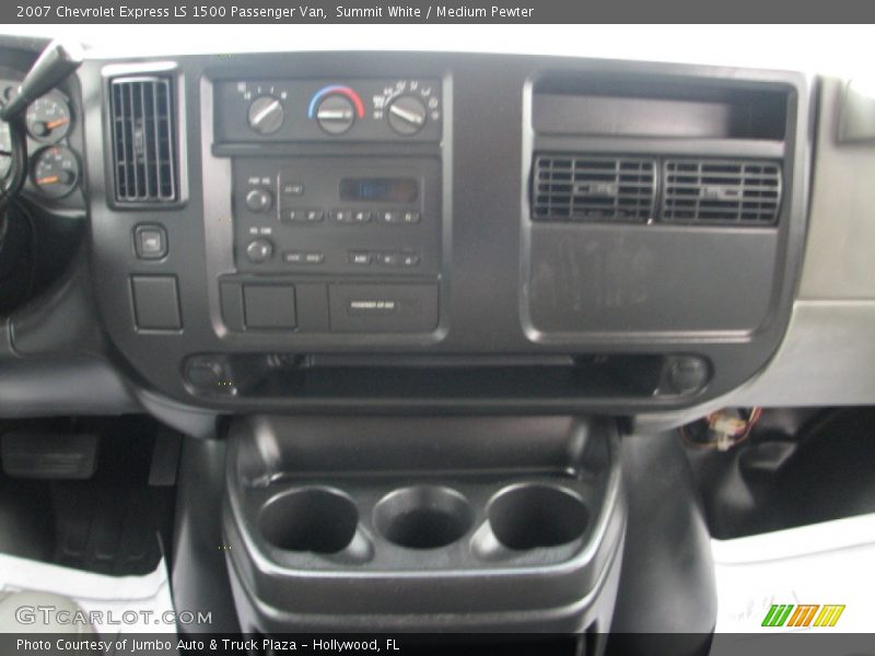 Summit White / Medium Pewter 2007 Chevrolet Express LS 1500 Passenger Van