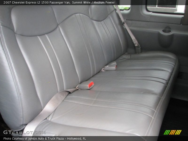 Summit White / Medium Pewter 2007 Chevrolet Express LS 1500 Passenger Van