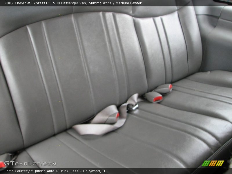 Summit White / Medium Pewter 2007 Chevrolet Express LS 1500 Passenger Van
