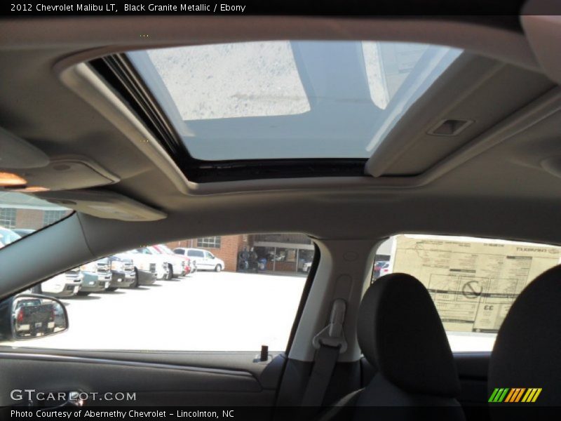 Black Granite Metallic / Ebony 2012 Chevrolet Malibu LT