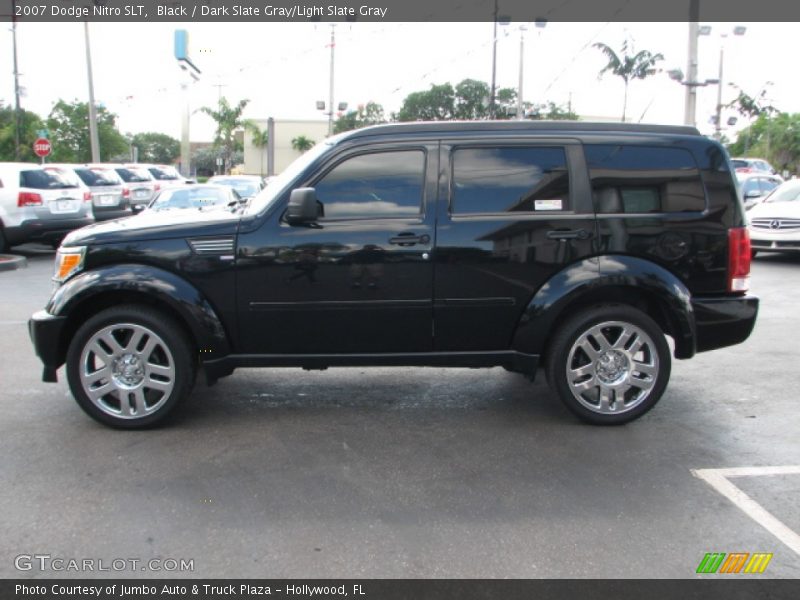 Black / Dark Slate Gray/Light Slate Gray 2007 Dodge Nitro SLT
