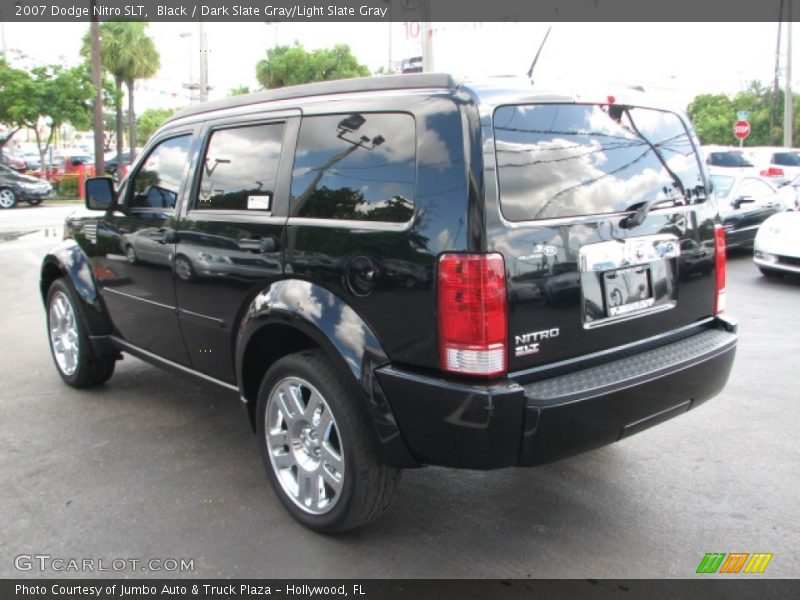 Black / Dark Slate Gray/Light Slate Gray 2007 Dodge Nitro SLT