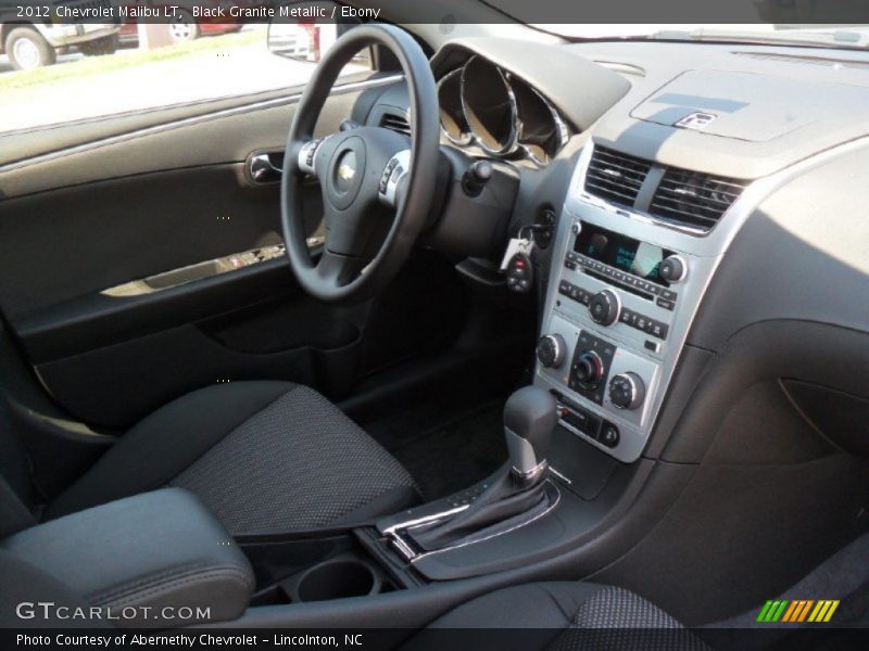 Black Granite Metallic / Ebony 2012 Chevrolet Malibu LT
