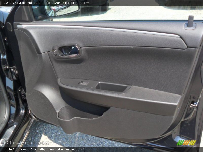 Black Granite Metallic / Ebony 2012 Chevrolet Malibu LT