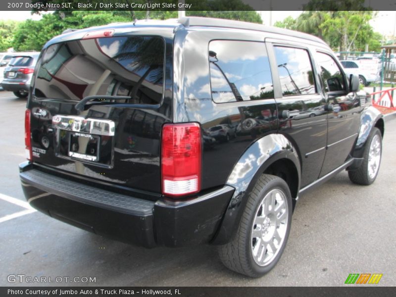Black / Dark Slate Gray/Light Slate Gray 2007 Dodge Nitro SLT