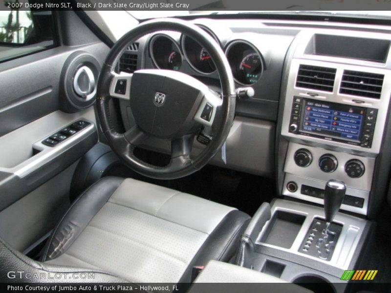 Black / Dark Slate Gray/Light Slate Gray 2007 Dodge Nitro SLT