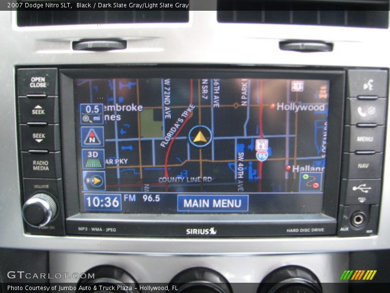 Black / Dark Slate Gray/Light Slate Gray 2007 Dodge Nitro SLT