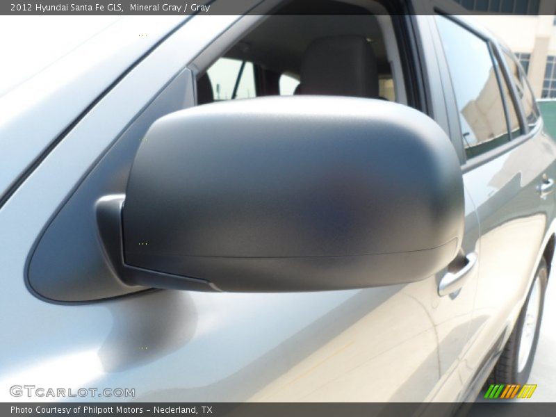 Mineral Gray / Gray 2012 Hyundai Santa Fe GLS