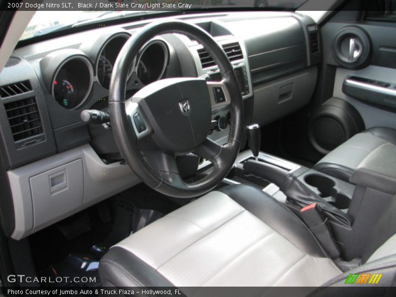 Black / Dark Slate Gray/Light Slate Gray 2007 Dodge Nitro SLT
