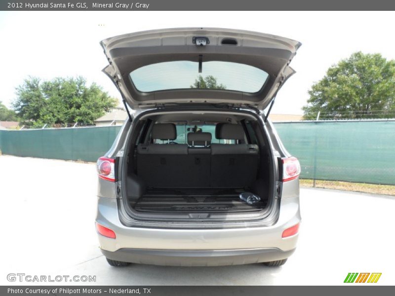 Mineral Gray / Gray 2012 Hyundai Santa Fe GLS