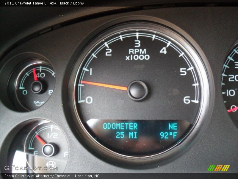 Black / Ebony 2011 Chevrolet Tahoe LT 4x4
