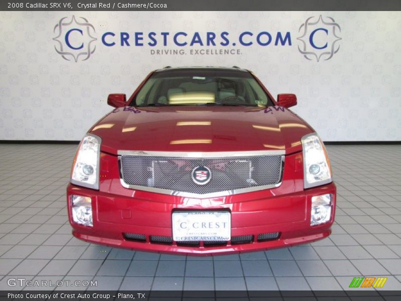 Crystal Red / Cashmere/Cocoa 2008 Cadillac SRX V6