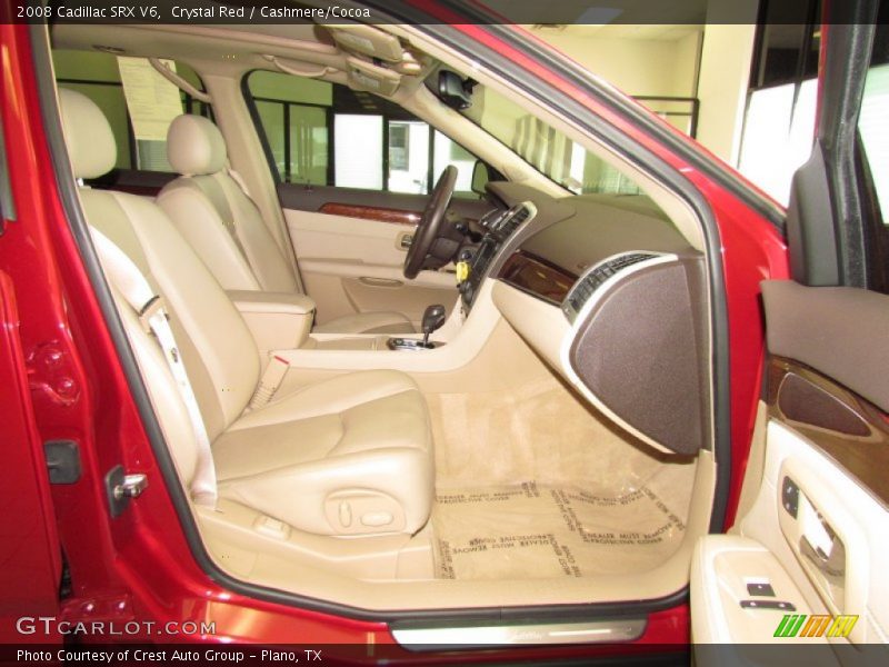 Crystal Red / Cashmere/Cocoa 2008 Cadillac SRX V6