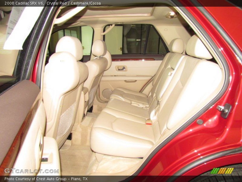 Crystal Red / Cashmere/Cocoa 2008 Cadillac SRX V6