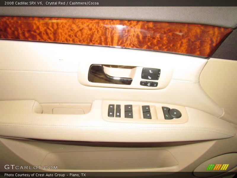 Crystal Red / Cashmere/Cocoa 2008 Cadillac SRX V6