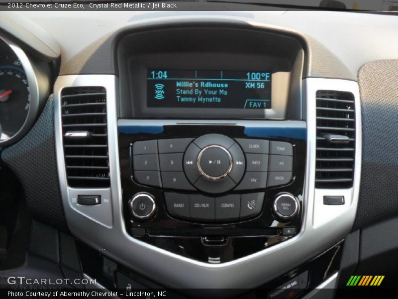 Controls of 2012 Cruze Eco