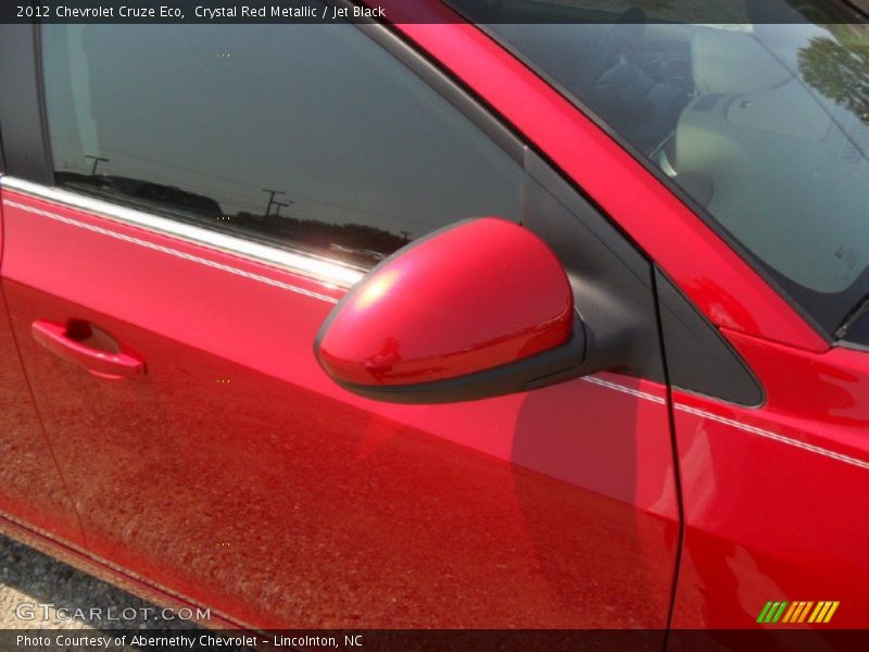 Crystal Red Metallic / Jet Black 2012 Chevrolet Cruze Eco