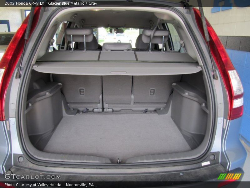 Glacier Blue Metallic / Gray 2009 Honda CR-V LX