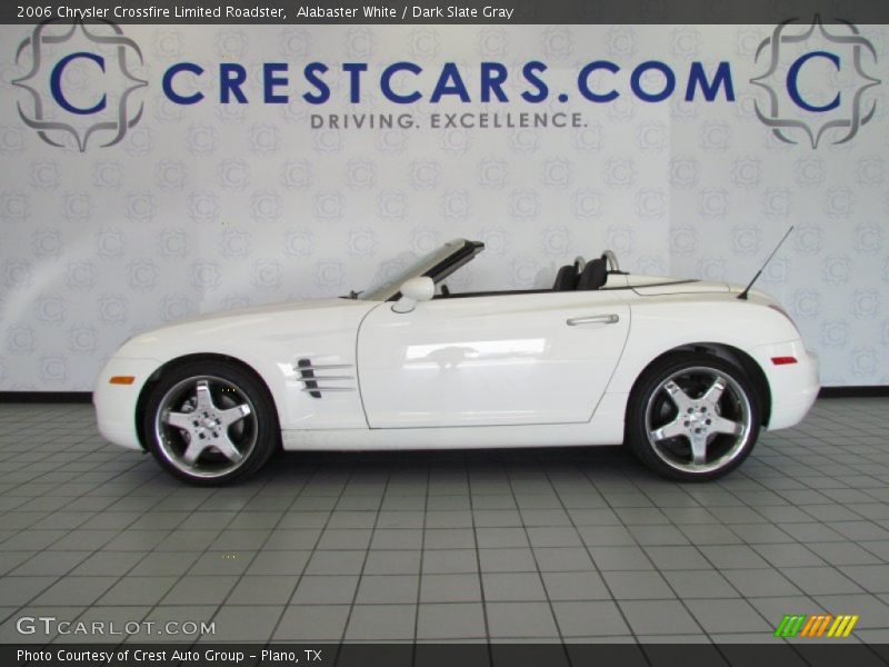 Alabaster White / Dark Slate Gray 2006 Chrysler Crossfire Limited Roadster