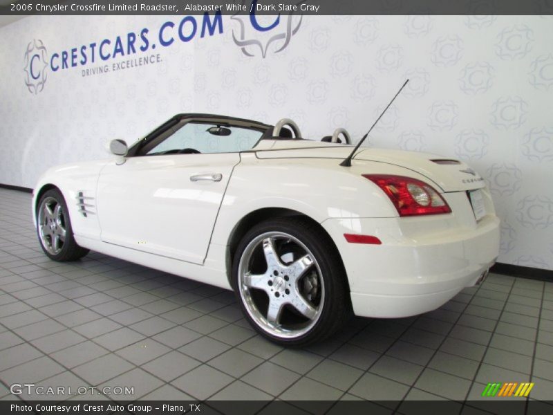 Alabaster White / Dark Slate Gray 2006 Chrysler Crossfire Limited Roadster