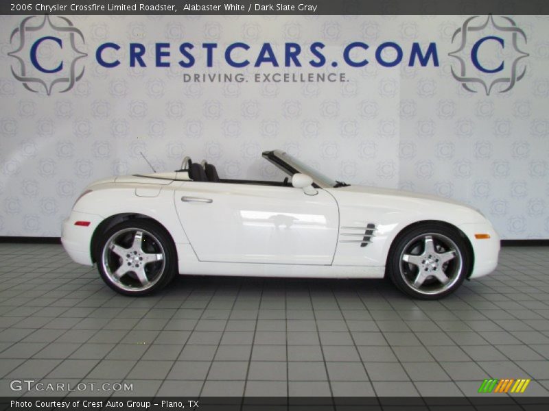 Alabaster White / Dark Slate Gray 2006 Chrysler Crossfire Limited Roadster