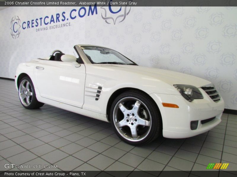 Alabaster White / Dark Slate Gray 2006 Chrysler Crossfire Limited Roadster