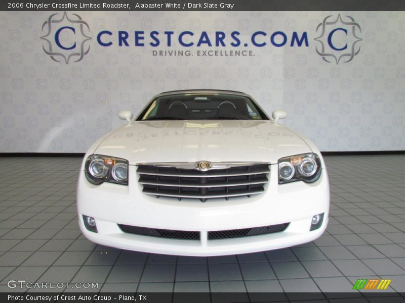 Alabaster White / Dark Slate Gray 2006 Chrysler Crossfire Limited Roadster