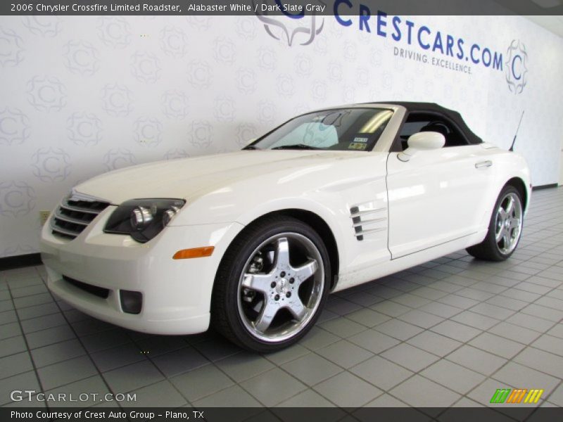 Alabaster White / Dark Slate Gray 2006 Chrysler Crossfire Limited Roadster